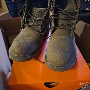 Timberland Men's Black Leather Boots